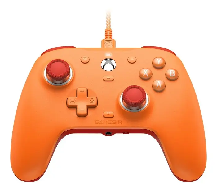 Controle com Fio GameSir G7 SE para Xbox/PC - Laranja