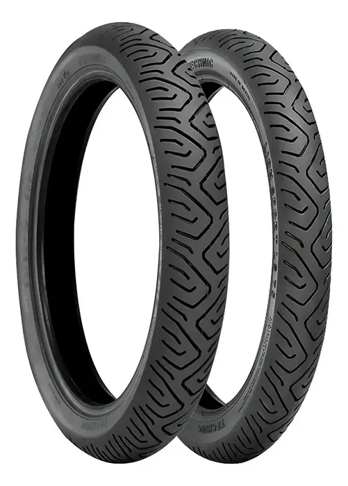 Pneu Technic 275/18 + 90/90-18 para Titan 125/GSR150/Factor 150
