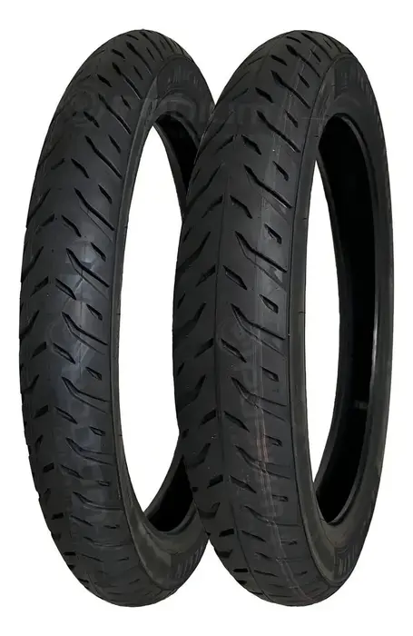 Pneu Michelin Par Honda Biz 125 80/100-14 + 60/100-17