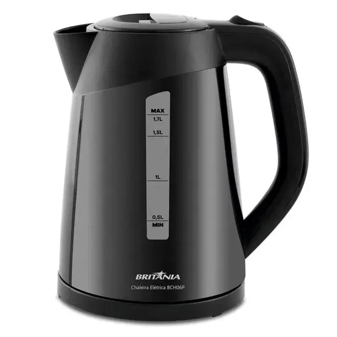 Jarra elétrica Britânia BCH06P 1,7L 220V preta