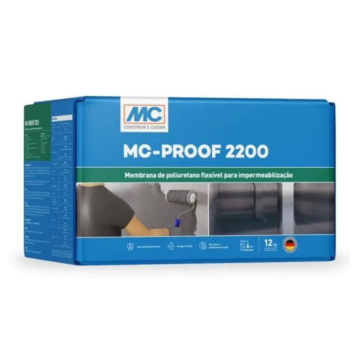 Membrana Impermeabilizante Poliuretano McProof 2200 Mc Bauchemie