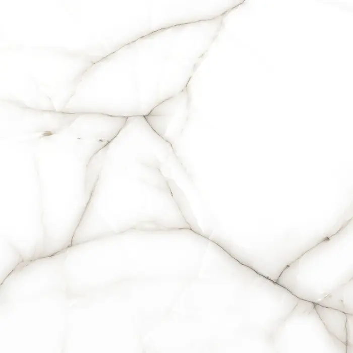 Piso Thassos Gris Acetinado Retificado Branco 75x75cm 2,84m2