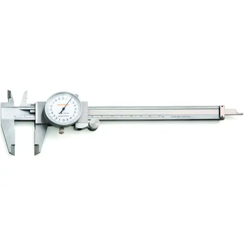 Paquimetro com relogio 150mm aço inoxitavel