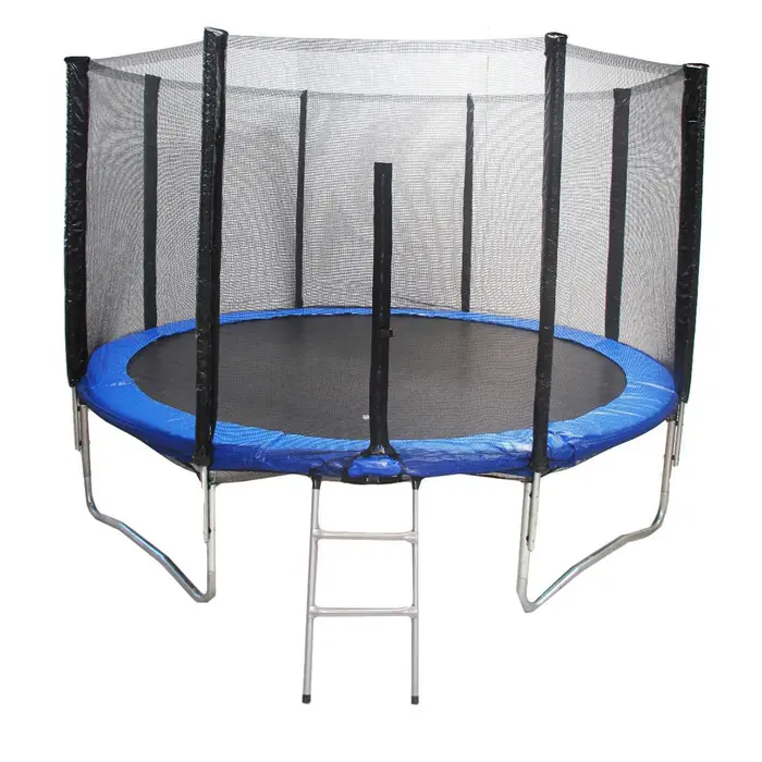 Cama Elástica 244 cm com Escada e Rede – Diâmetro 8 Pés