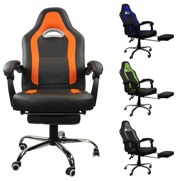 Cadeira Gamer com Encosto para pernas Reclinável Mars – TCGM