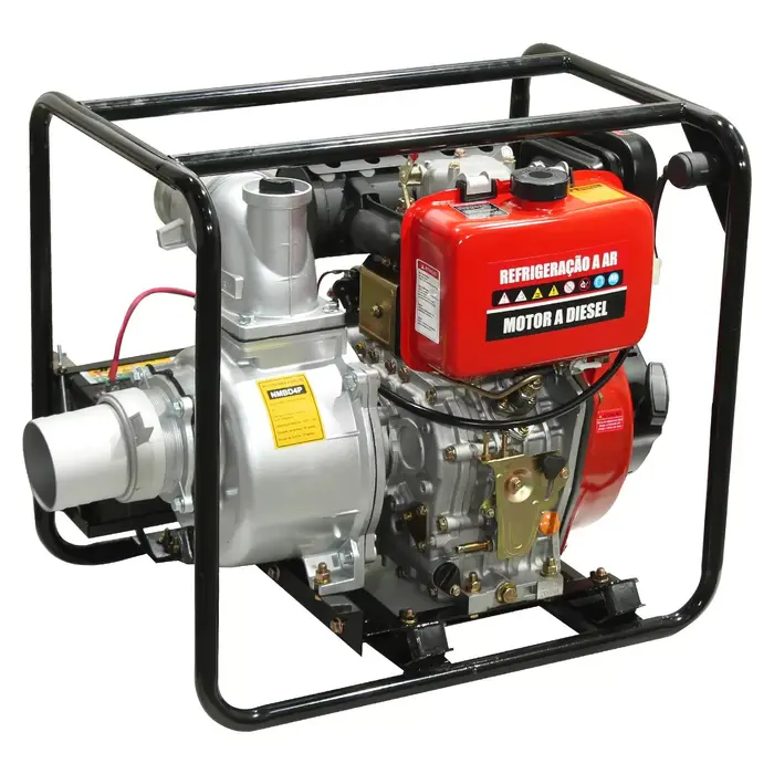 Motobomba a Diesel 10Hp 4 Pol Auto Escorvante Partida Elétrica