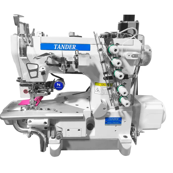 Máquina de Costura Elétrica Galoneira Base Cilíndrica 3 Agulhas – 220v