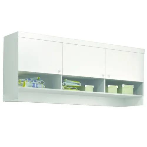 Módulo Aéreo Eloísa, Branco, MDF, 3 Portas – 5514