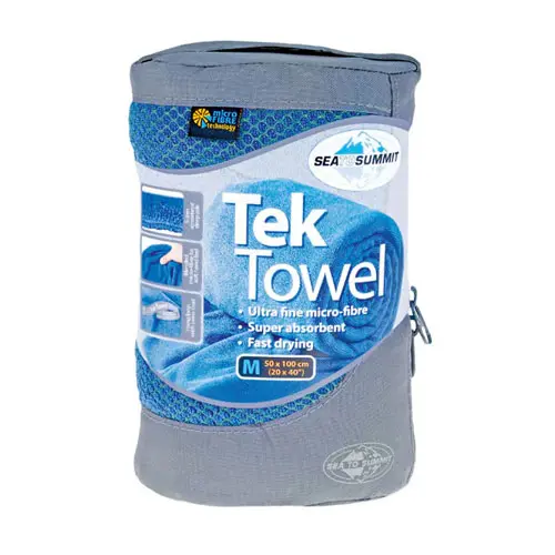 Toalha Ultra Absorvente Tek Towel Tamanho M Azul