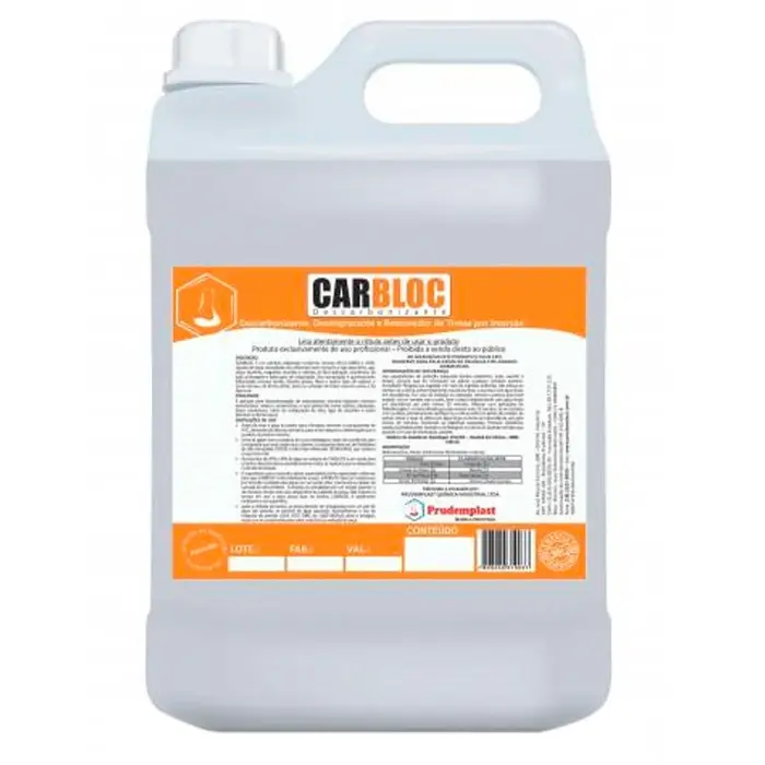 Carbloc Descarbonizante Removedor de Tintas 5L PRUDEMPLAST-74-9