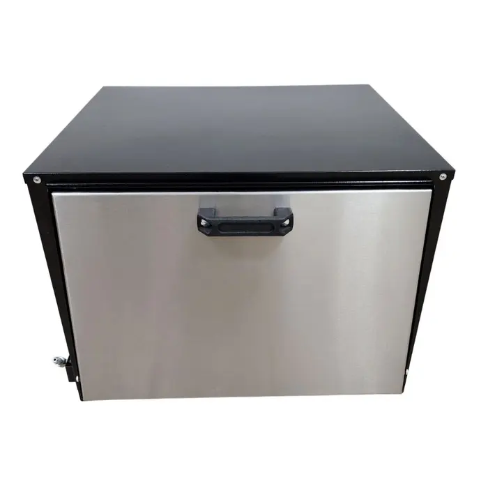 Forno Grande Preto FRG-19 Baixa Pressão para Fogão 100L com Tampa Inox CEFAZ-FRG-19