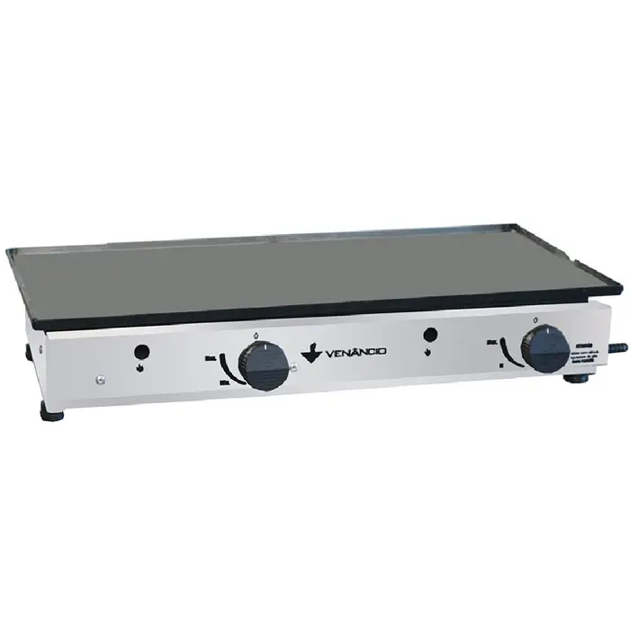 Chapa Sanduicheira de Aço Inox CG600 VENANCIO-1.09.02.10600000