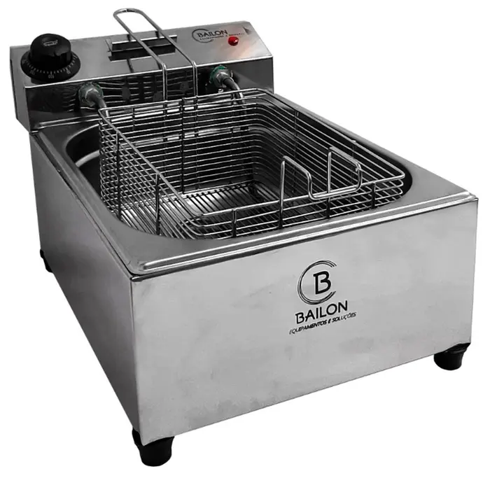 Fritadeira Elétrica 1 Cuba 5L 220V 3000W BAILON-22000.5L