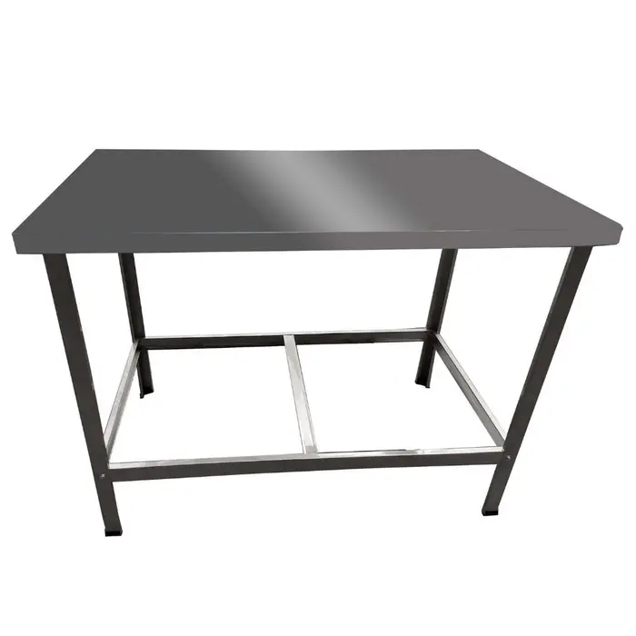 Mesa de Serviço Slim MSIS-14 55 x 80cm em Aço com 1 Travessa CEFAZ-MSIS-14