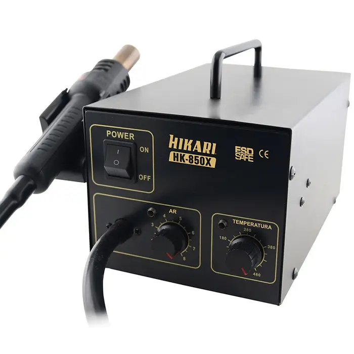 Estação de Retrabalho Analógica 5A 220V com 5 Acessórios HIKARI-21J422