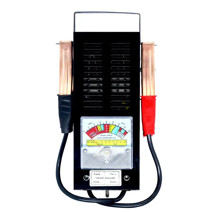 Teste de Bateria Analógico de 6 a 12V 200 Amperes PLANATC-TB-2000I