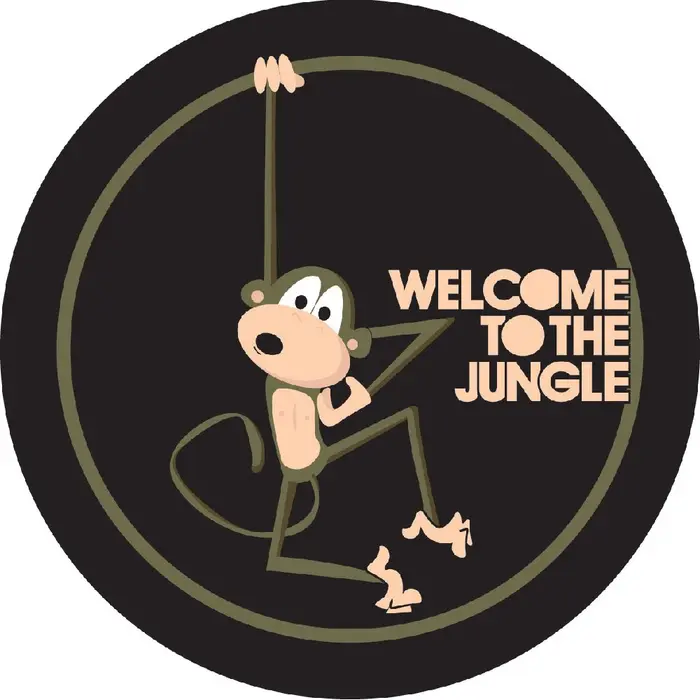 Capa para Estepe Welcome to the Jungle com Cadeado CARRHEL-482