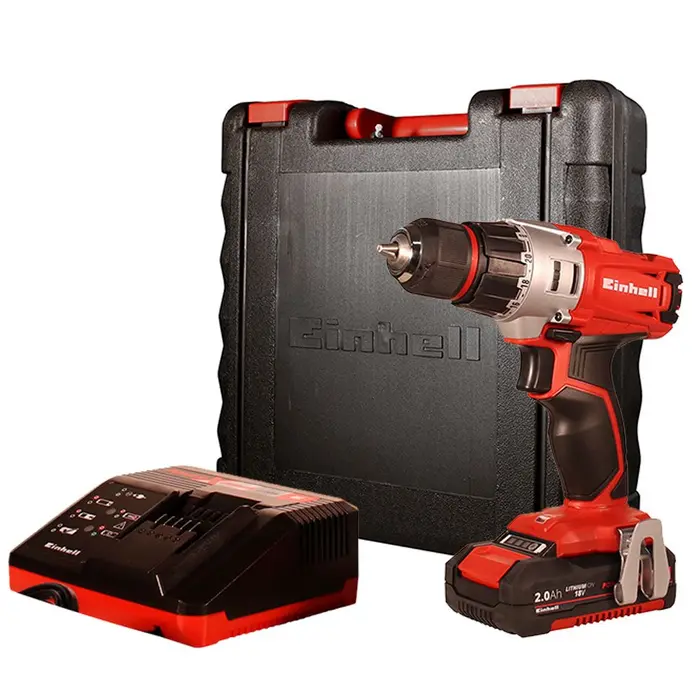 Parafusadeira Furadeira TE-CD18/2 3/8 Pol. 18V Li-Ion com Carregador Rápido EINHELL-4513839