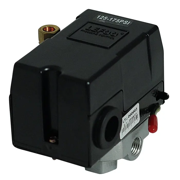 Pressostato 125/175 PSI com Válvula, Chave e Manifold 4 Vias CHIAPERINI-14530
