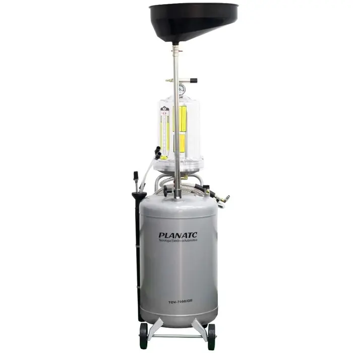Equipamento de Troca de Óleo à Vácuo ou por Gravidade TOV-7000 GII PLANATC-TOV-7000/GII