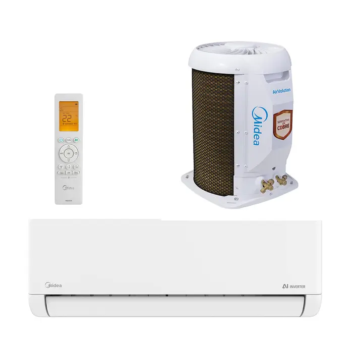 Ar Condicionado Split Quente e Frio 9000 BTUs com Wi-Fi 220V Ai Airvolution Midea